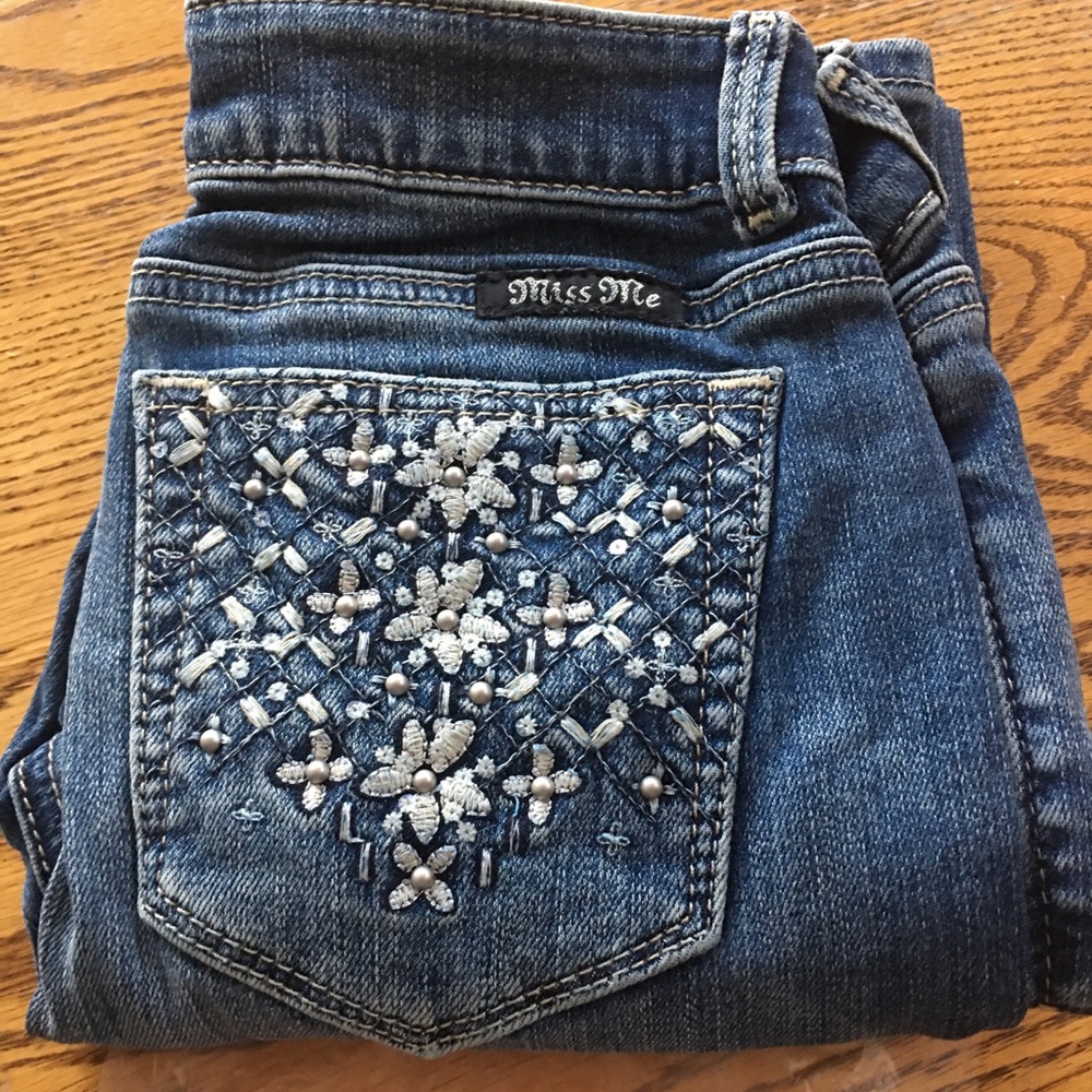 Miss me jeans girls size 8